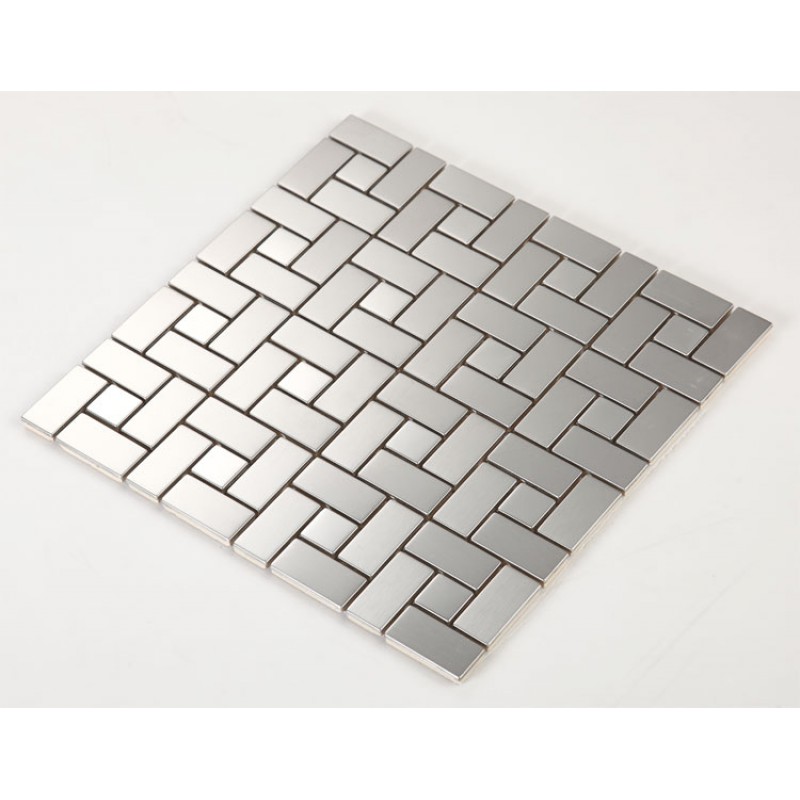Stainless Steel Backsplash With Porcelain Base Grey Metal Kitchen Stainless Steel Backsplash With Porcelain Base Grey Metal Kitchen Wall Tiles Hc4 Metallic Mosaic Bathroom Tile Shower Designs