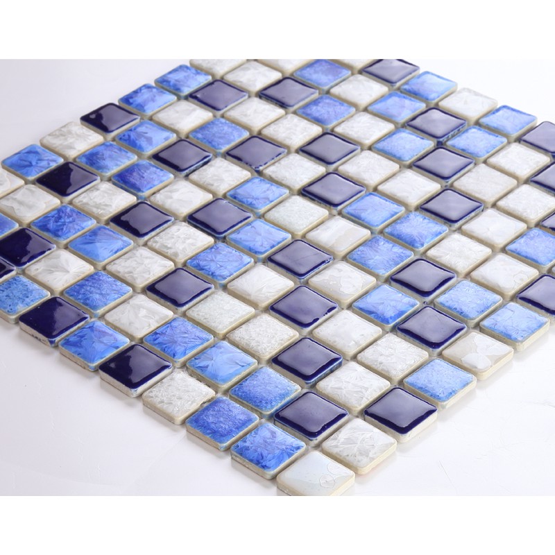 Bathroom Mosaics Tiles Wall Decor Blue White Le Ceramic Wall Decor Tiles Astonishing Wooden Squared Archaistic For Awesome Home 9