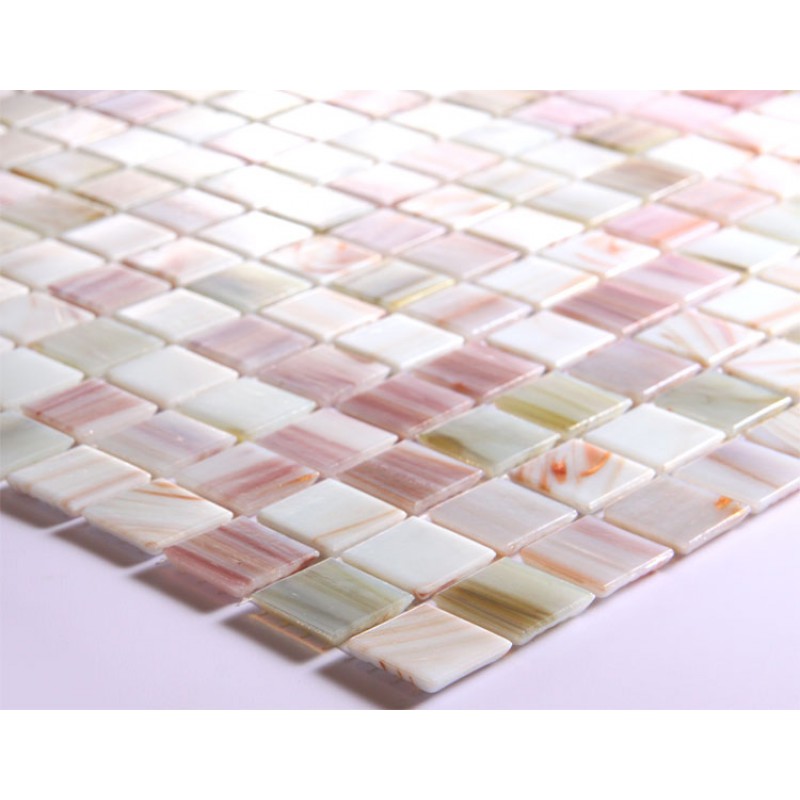 Kitchen Tiles Pink glass mosaic tile art hand painted wall backsplash tile free Kitchen Tiles Pink glass mosaic tile art hand painted wall backsplash tile free