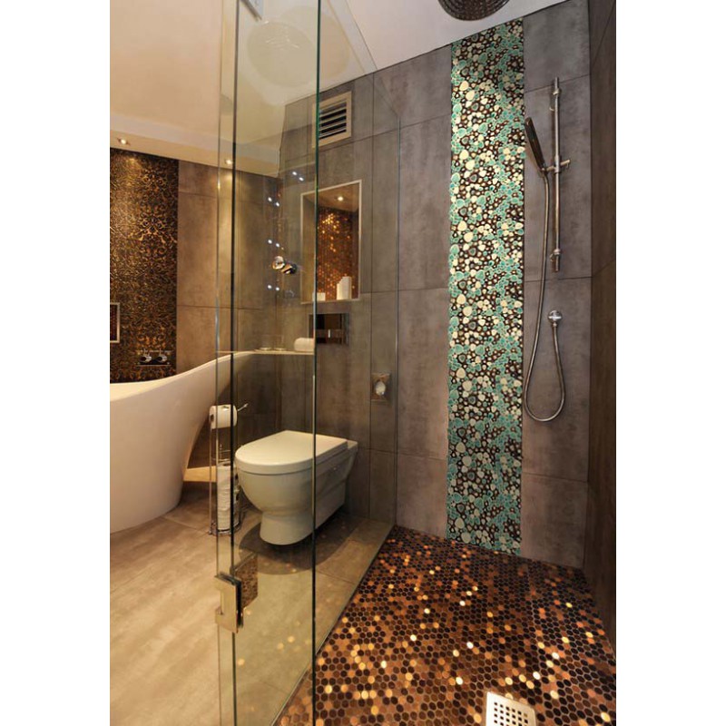 glazed porcelain pebble tile kitchen backsplash heart-shaped glazed porcelain pebble tile kitchen backsplash heart-shaped