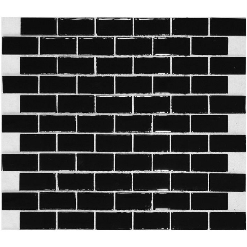 Black Glass Subway Tile Backsplash Kitchen Liner Wall Brick Black Glass Subway Tile Backsplash Kitchen Liner Wall Brick Interlocking Mosaic Crystal Skirting Bath Tiles Rzg106oyg