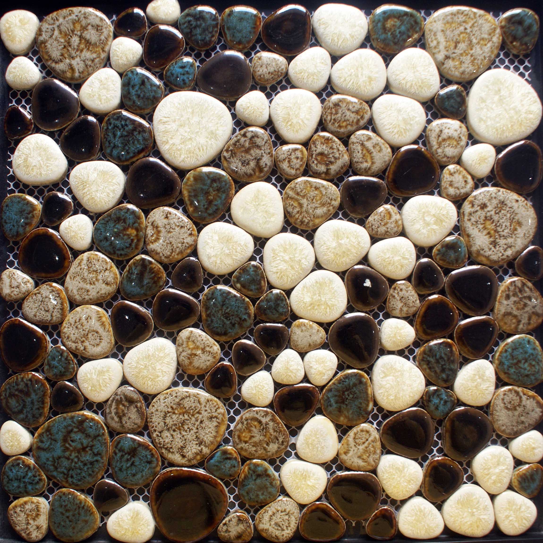 porcelain tile sheets glazed ceramic mosaic cheap pebble tiles porcelain tile sheets glazed ceramic mosaic cheap pebble tiles