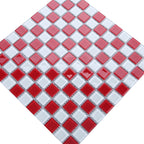 Carreaux de mosaïque en verre brillant, carreaux décoratifs pour crédence de cuisine et mur de salle de bain modernes