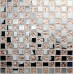 Crystal Glass Mosaic Sheets Wall Kitchen Backsplash Tile Bathroom Shower