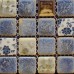 Porcelain tile backsplash kitchen for walls blue and white glazed shower wall tiles design mosaic