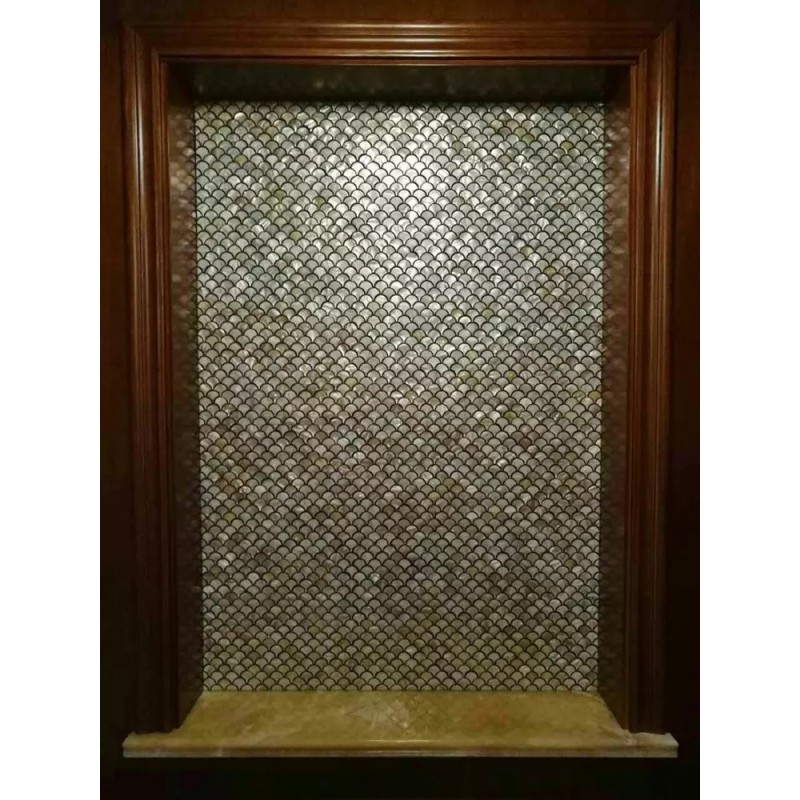 Abalone Shell Tile Backsplash Mother Of Pearl Mosaic Unique Design Natural Pink Shell Tile Backsplash Mother Of Pearl Mosaic Tiles Unique Design Fish Scale Bathroom Showers