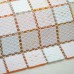 Glass Mosaic Tiles White and Orange Mixed Crystal Glass Tile Kitchen Backsplash Wall Tile Stickers Bathroom Flooring Mosaics B41