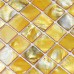 Mother of Pearl Shell Tile Backsplash Kitchen and Bathroom Design BK007 22Seashell Mosaic Tiles Sheet Mirrored Wall Art Stickers