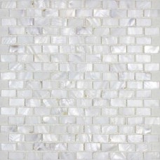Mother of pearl tile backsplash white freshwater shell mosaic subway wall decor natural seashell tile shower MPBK03