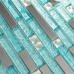 blue glass mosaic backsplash tiles kitchen back splash mosaic crystal glass bathroom shower tile