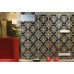 Glass mosaic tile murals black and gold crystal backsplash TMF007 plated mosaic puzzle wall tiles bathrooms with mosaic tile designs