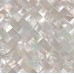 Seashell tile subway backsplash tiles for kitchen and bathroom iridescent wall shell mosaic mother of pearl