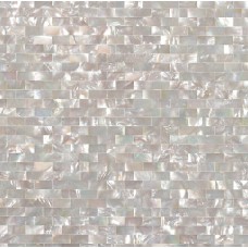 Seashell tile subway backsplash tiles for kitchen and bathroom iridescent wall shell mosaic mother of pearl