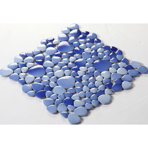 Mosaic Tile Backsplash Pebbles Blue Sky Glazed Tiles Sheet Ceramic Mosaic Tile Backsplash Pebbles Blue Sky Glazed Tiles Sheet Whole Porcelain Pebble Designs Fs1701