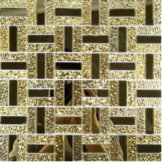 Gold glass mirror tile backsplash bathroom mirrored mosaic wall tiles kitchen backsplashes ideas GMT135