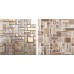crystal glass mosaic tile stainless stell tiles wall backsplashes bathroom tile deco KLGT408