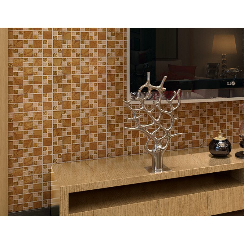 Gold Tile Backsplash Ideas Bathroom Crystal Glass Mosaic Covering Gold Tile Backsplash Ideas Bathroom Crystal Glass Mosaic Covering Kitchen Living Room Tv Wall Designs Klgt08