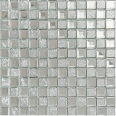 Glossy Gl Tile Mosaics And Crystal Tiles Bravotti Silver Mirror Gl Diamond Crystal Tile Square Wall Backsplash Tiles Bathroom Washroom Mirrored Deco