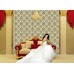 Gold glass tile murals wall stickers plated crystal backsplash ideas bathroom decor designs puzzle mosaic collages tiles sheets TMF057