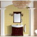 Glass mirror mosaic tile sheets gold mosaic bathroom shower wall tiles design crystal glass mirrored frame decor GMT925