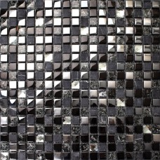 Crackle crystal mosaic diamond silver plating glass tile backsplash natural marble tile bathroom mirror backsplashes wall tiles SGT66B