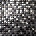 Crackle crystal mosaic diamond silver plating glass tile backsplash natural marble tile bathroom mirror backsplashes wall tiles SGT66B