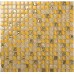 Crystal glass tile sheets ice crack square mosaic metal plated L309 kitchen backsplash tiles wall mirror bathroom flooring