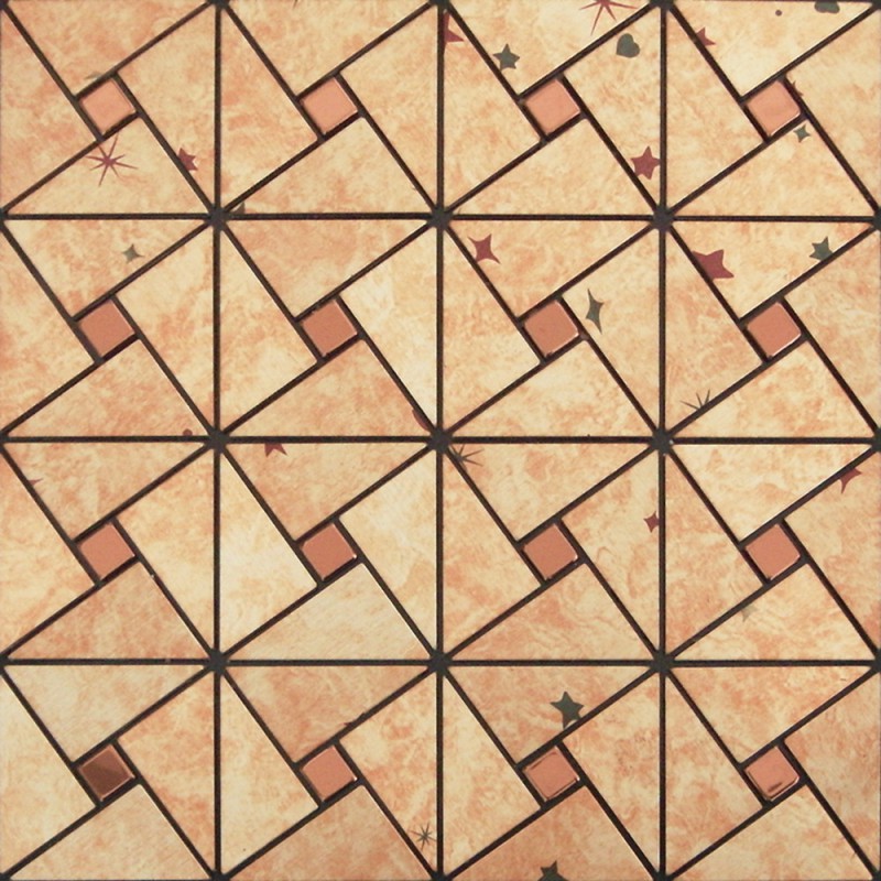 gold aluminum alucobond tile