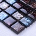 Glass Mosaic Tiles patterns Crystal Glass Tile sheets Kitchen Backsplash Tile Mosaic art designs Bathroom Wall stickers N149