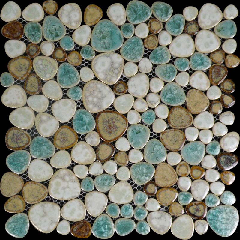 glazed porcelain pebble tile kitchen backsplash heart shaped mosaic bravotti com glazed porcelain pebble tile kitchen backsplash heart shaped mosaic bravotti com