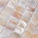 Mother of Pearl Tile Backsplash Kitchen design Seashell Mosaic Tiling Bathroom Mirrored Wall stickers Shell Tiles SN00251 
