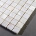 Mother of pearl square mosaic backsplash white natural shell materials 1" seashell with base wall tiles for kitchen and bathroom ST011
