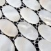 Mother of pearl tile backsplash for kitchen and bathroom shower wall tiles design white shell mosaic tile sheets