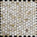 Natural seashell mosaic penny round  mother of pearl tile backsplash kitchen designs iridescence shell tile bathroom ST065