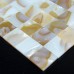 Mother of Pearl Shell Tile ST069 sheets Iridescence Seashell Mosaic designs art Kitchen Backsplash Tiles Bathroom Wall stickers