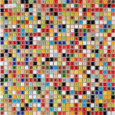 Multi-color porcelain tile small ceramic mosaic bathroom floor and wall tile