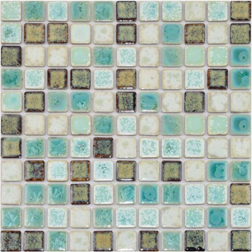 Porcelain Tile Backsplash mix-colors Ceramic Wall Tiles Mosaic Porcelain Floor Tile  Kitchen backsplash Pebble Mosaics TC-2508TM