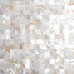 Mother of Pearl Wall Tile Backsplash Kitchen Design Natural Shell Tiles Mosaic Art Seashell WB-023 Decor Mirror Sticker