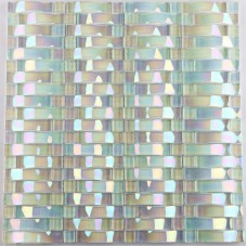 Iridescent glass mosaic tile sheets arch kitchen mosaic backsplash designs interlocking patterns wall tiles decor CGT89