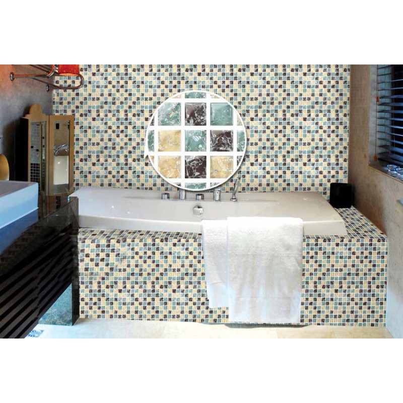 crackle glass tile backsplash ideas bathroom and kitchen shower wall tiles design cheap crystal glass mosaic - Mosaic Tile Design Ideas crackle glass tile backsplash ideas bathroom and kitchen shower wall tiles design cheap crystal glass mosaic - Mosaic Tile Design Ideas