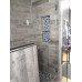 Bravotti blue glass tile kitchen backsplash subway marble bathroom wall shower bathtub fireplace