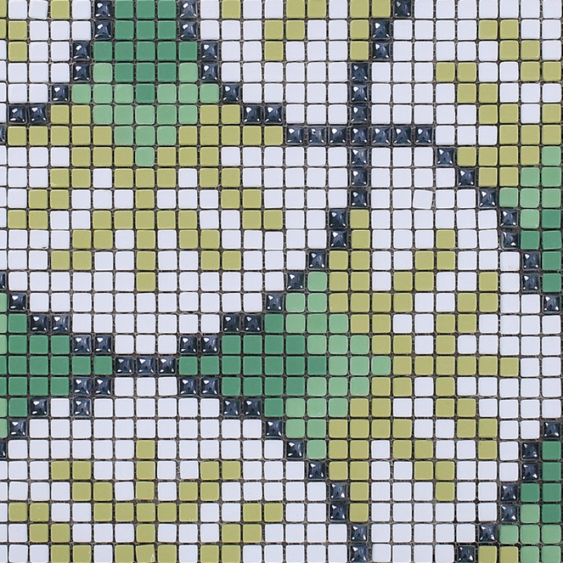 mosaic tile sheets crystal backsplash wall tiles puzzle mosaic tiles green glass mosaic tile sheets