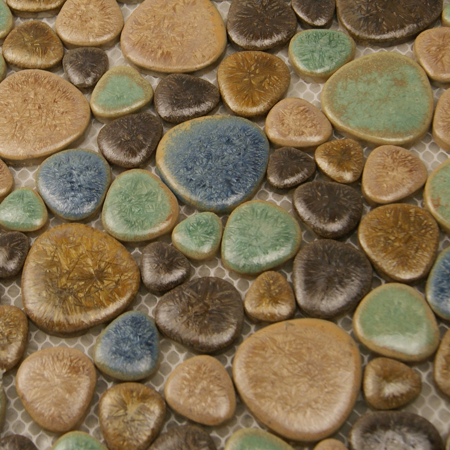 Porcelain Pebble Tile Backsplash Heart Shaped Ceramic Porcelain Pebble Tile Backsplash Heart Shaped Ceramic Stickers Kitchen Mosaic Tiles 4789 Bathroom Wall