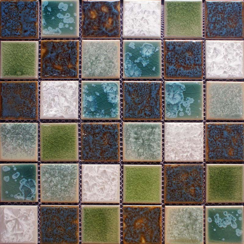 Glazed Porcelain Mosaic Tile Sheets Ceramic Flooring Glazed Porcelain Mosaic Tile Sheets Ceramic Flooring Swimming Pool Brick Kitchen Floor Tiles Bathrooms