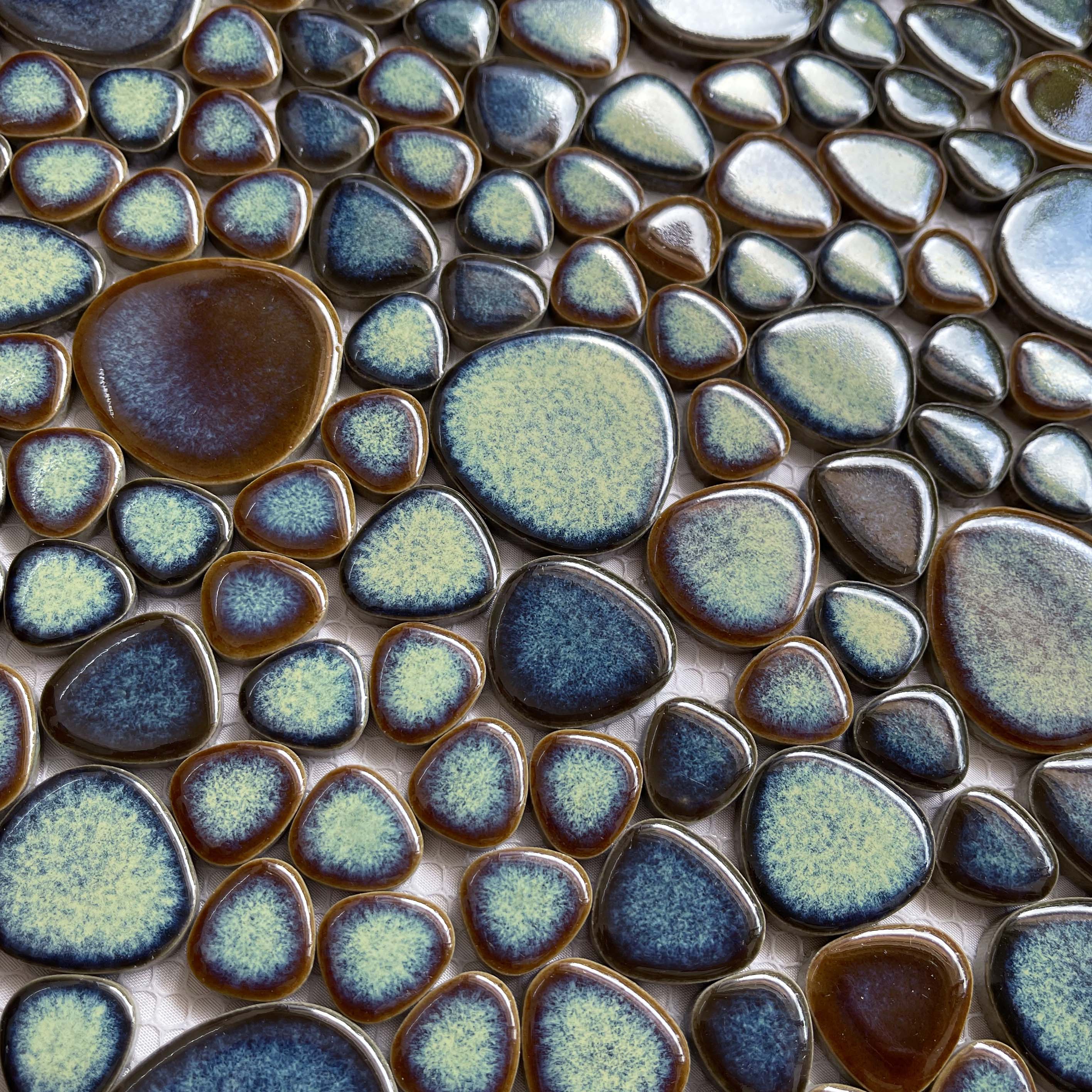 Green Swimming Pool Tiles, Mosaic Tiles Sydney